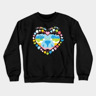 No gender, only frog [queer] Crewneck Sweatshirt